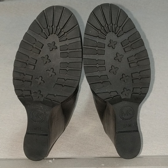 Michael Kors Thea Wedge Booties Size 5.5 - Picture 7 of 8